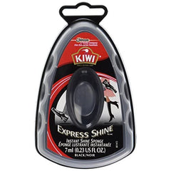 Kiwi Shoe Polish Sponge, Black 0.23 oz