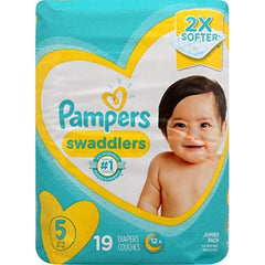 Pampers Swaddlers #5 19ct