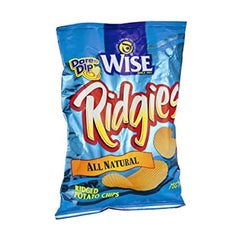 Wise Ridgies Original Potato Chips 4oz