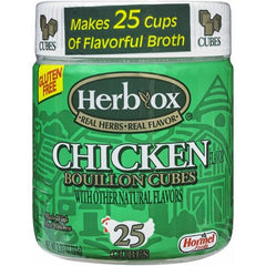 Herbox Chicken Bouillon Cubes 25ct 3.33oz