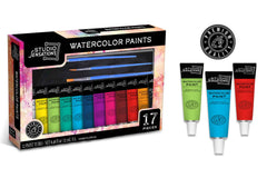 Studio Sensations Watercolor Paints 17pcs