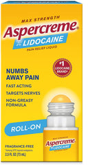 Aspercreme 4% Lidocaine Max Strength Roll-On 2.5fl oz
