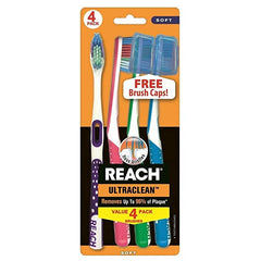 Reach Ultra Clean Soft Toothbrushes Pack of 4