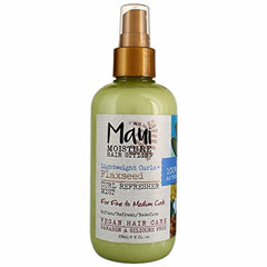 Maui Moisture Hair Styling Lightweight Curls + Flaxseed Curl Refresher Mist 8 oz