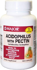 Major Acidophilus with Pectin (100 capsules)