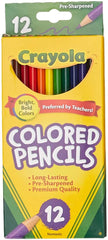 Crayola Pre-Sharpened Colored Pencils 12 Count