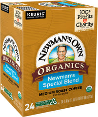 Newman's Own Organics Special Blend Medium Roast Coffee 24 Keurig Cups