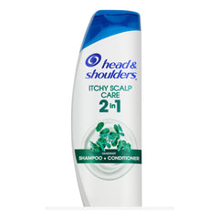 Head & Shoulders 2 in 1 Itchy Scalp Care Pyrithione Zinc Dandruff Shampoo + Conditioner 13.5 oz