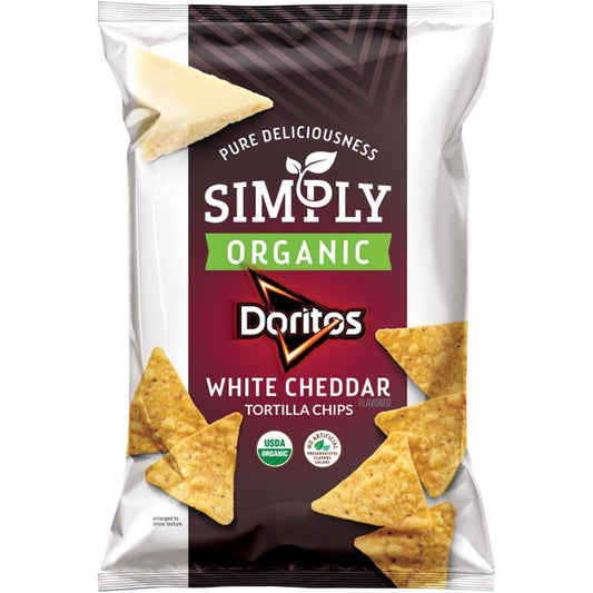 Doritos Simply Organic White Cheddar Tortilla Chips 2 3/8oz