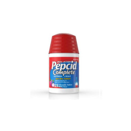Pepcid Complete Chewable 25 count
