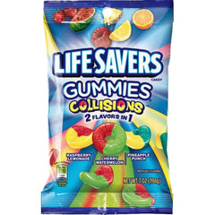 Lifesavers Gummies Collisions (2 Flavors in 1) 7oz