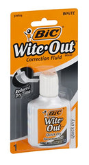Bic Wite Out Quick Dry Correction Fluid 0.7fl oz