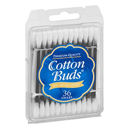 Premium Quality Cotton Buds 36 swabs (travel size)