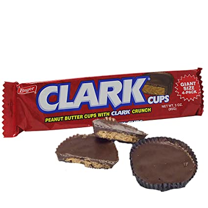 Clark Peanut Butter Cups Giant Size 4-Pack 3oz