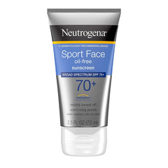 Neutrogena Sport Face Oil Free Sunscreen SPF 70+ 2.5oz