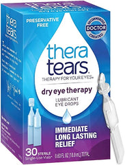 TheraTears Dry Eye Therapy 30 Vials- (0.6 oz each)
