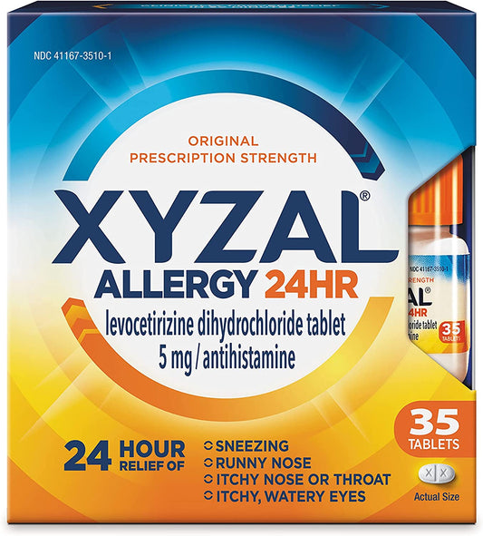 Xyzal Allergy 24Hour (35 tablets)