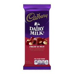 Cadbury Fruitnut Candy Bar 3.5oz