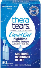 TheraTears Liquid Gel Nighttime Dry Eye Therapy- 30 Vials (0.6 oz each)