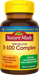 Nature Made Time Release B-100 Complex 60 tablets