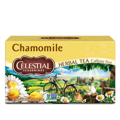 Celestial Herbal Tea Chamomile Caffeine Free 20ct