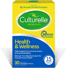 Culturelle Probiotics Health & Wellness 30 vegetarian capsules
