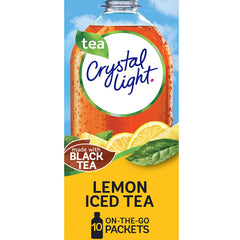 Crystal Light Lemon Iced Tea On-The-Go 10 Packets