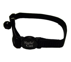 Pet Attire Breakaway Adjustable Collar Black 8"-12"