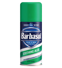 Barbasol Shave Cream Soothing Aloe 7oz