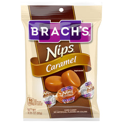 Brach's Nips Caramel Hard Candy 3.25oz