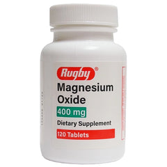 Rugby Magnesium Oxide 400mg (120 tablets)