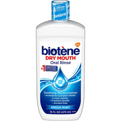 Biotene Dry Mouth Oral Rinse Fresh Mint 16fl oz