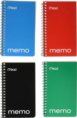 Memo 5" x 3" Mini Book Assorted Colors 1ct
