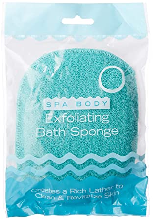 Spa Body Exfoliating Bath Sponge 1ct