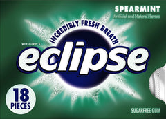 Wrigleys Eclipse Spearmint Gum Sugarfree 18pieces