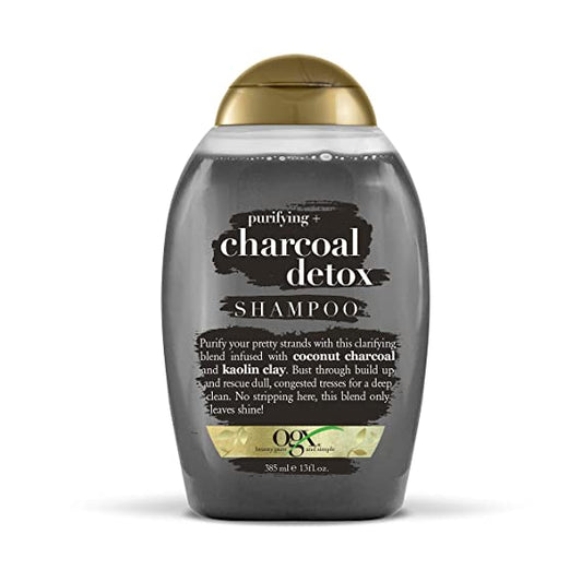 Ogx Purifying + Charcoal Detox Shampoo 13 oz