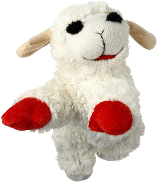10" Lamb Chop Dog Toy