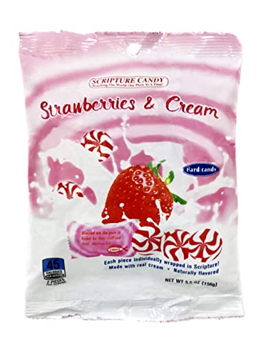 Scripture Candy Strawberries & Cream 5.5oz