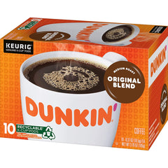 Keurig Dunkin' Donuts Medium Roast Original Blend 10 k-cup pods