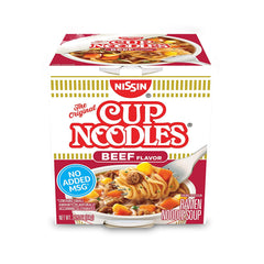Nissin Cup Noodles Beef Flavor 2.25oz (1count)
