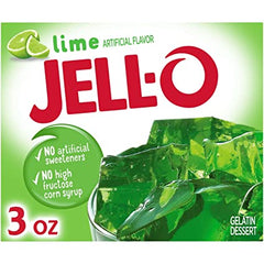 Jell-O Lime Flavor 3oz