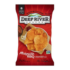 Deep River Mesquite BBQ Flavored Kettle Cooked Potato Chips 5oz