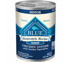 Blue Homestyle Recipe Senior Chicken Dinner with Garden Vegetable 12.5oz