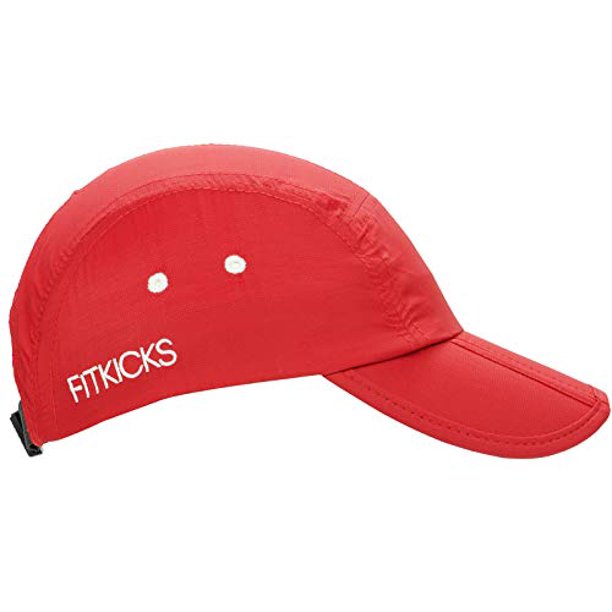 Fitkicks Folding Cap - Red