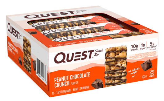 Quest Peanut Chocolate Crunch Snack Bar (1ct) 1.52oz
