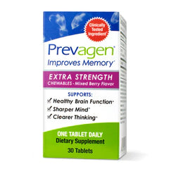 Prevagen Extra Strength Chewables-Mixed Berry Flavor (30 tablets)