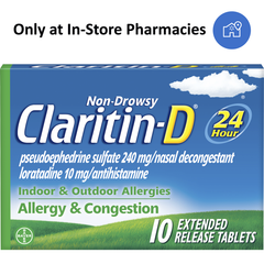 Claritin-d 24h Alg 240-10 Tabs 10ea