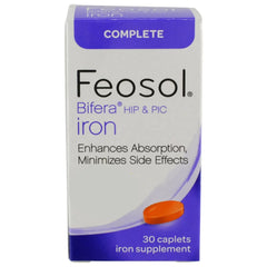 Feosol Bifera HIP & PIC Iron 30 caplets