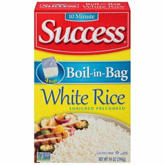 Success Boil-In-Bag White Rice Precooked 14oz