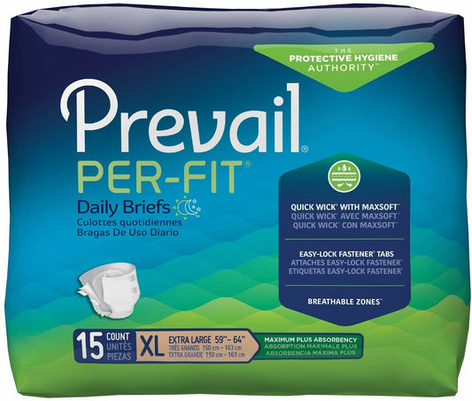 PREVAIL BRIEFS 15CT EXTRA LARGE
